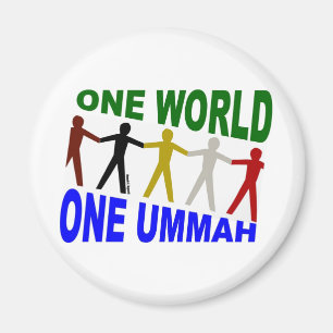 One World One Ummah Magnet