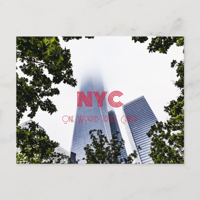 One World Trade Centre, New York Postcard (Front)