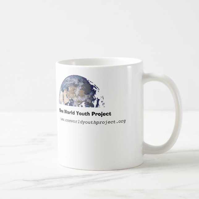 One World Youth Project mug (Right)