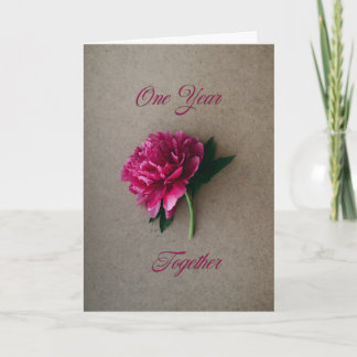 One Year Card