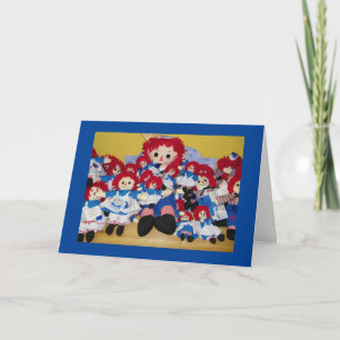 **ONE YEAR OLD BIRTHDAY** FROM RAGGEDY ANN CARD