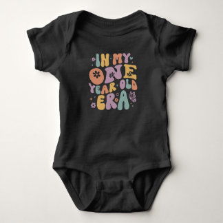 One Year Old Era First Birthday Baby Bodysuit