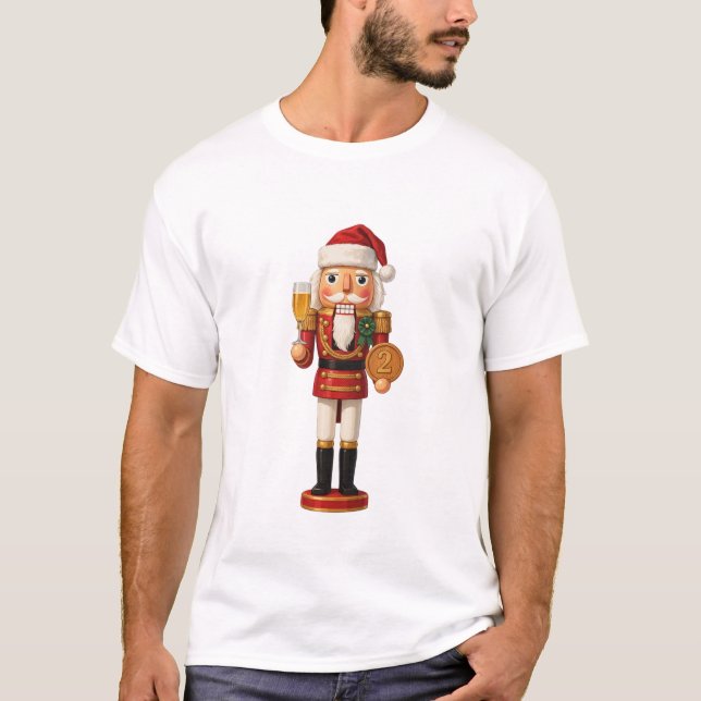 One Years Sober Nutcracker Holiday Celebration   T-Shirt (Front)