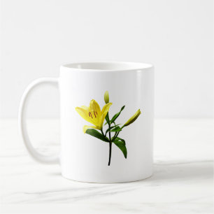 One Yellow Lily Coffee Mug