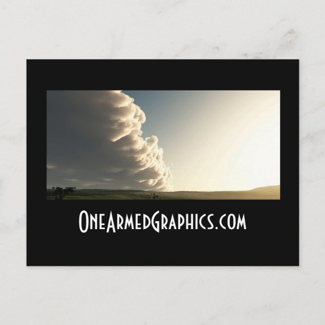 OneArmedGraphics.com Postcard (Front)