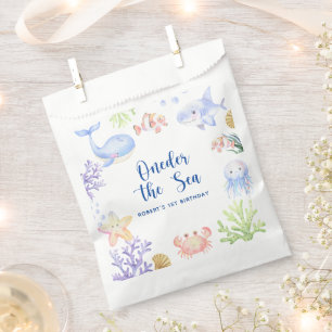 Oneder The Sea 1st Birthday Under The Sea Favour Bag