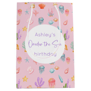 Oneder The Sea Birthday Medium Gift Bag