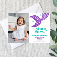 ONEder The Sea Mermaid 1st First Birthday Party