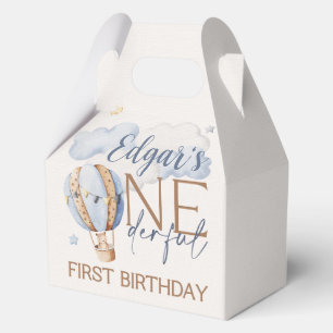 ONEderful 1st Birthday Hot Air Balloon Party Boxes