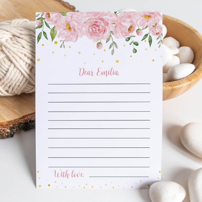 Onederful Birthday Time Capsule Note Message Card (Creator Uploaded)