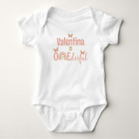 Onederful Girl's First Birthday Party Boho Outfit