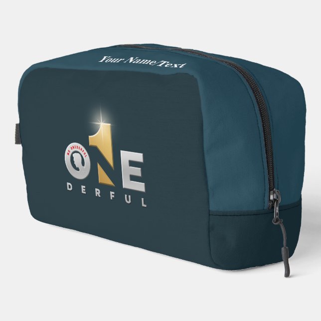 Onederful Parents' Day | Father's day -   Dopp Kit (Right Corner)