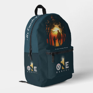 Onederful Parents' Day   Father's day -   Printed Backpack