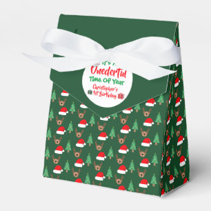 Onederful Year 1st Birthday Favour Box
