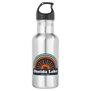 Oneida Lake New York Rainbow 532 Ml Water Bottle