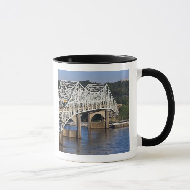 O'Neil Bridge on Tennessee River, Florence, Mug (Right)