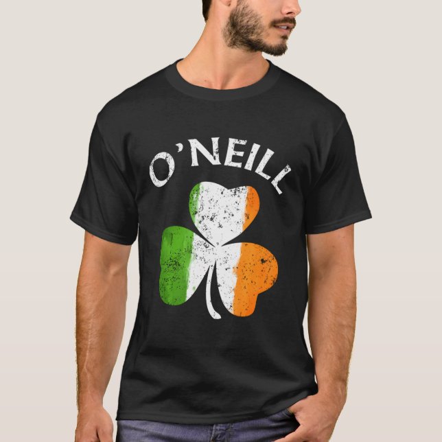 O'Neill Irish Family Name T-Shirt (Front)