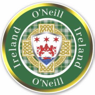 O'Neill Irish Shield/Celtic Cross Personalized