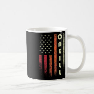 Oneill Surname Funny Retro Vintage Birthday Americ Coffee Mug