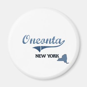 Oneonta New York City Classic Magnet