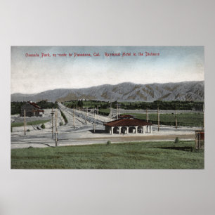 Oneonta Park & Raymond Hotel Poster