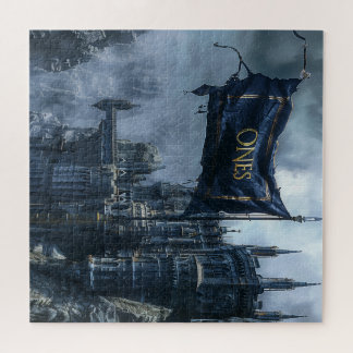 ONEs Flag and badge Jigsaw Puzzle