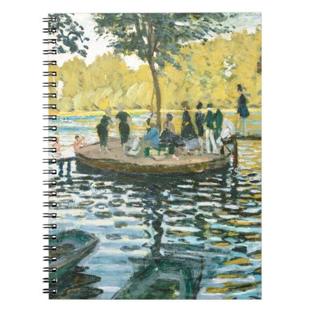 onet Boating Party Spiral Notebook (Front)