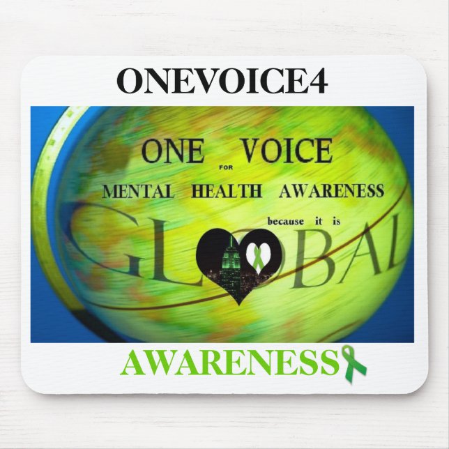 ONEVOICE4 AWARENESS MOUSE PAD (Front)