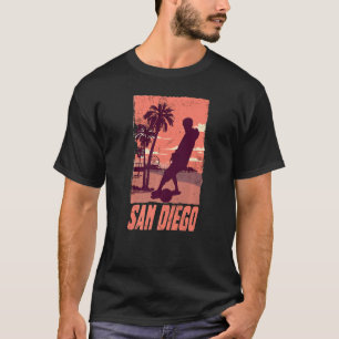 Onewheel Eskate san Diego California OneWheel Skat T-Shirt