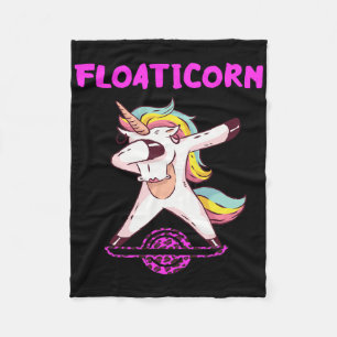 Onewheel Float Unicorn Electric Skateboard Owner O Fleece Blanket
