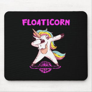 Onewheel Float Unicorn Electric Skateboard Owner O Mouse Pad