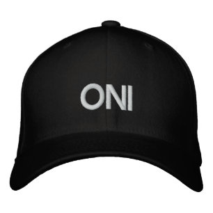 Oni Black Coloured Baseball Cap
