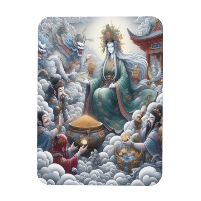 Oni Dreams Flexible Photo Magnet (Vertical)