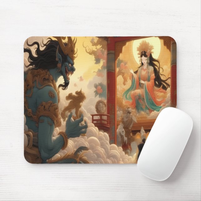 Oni Jinn Mouse Pad (With Mouse)