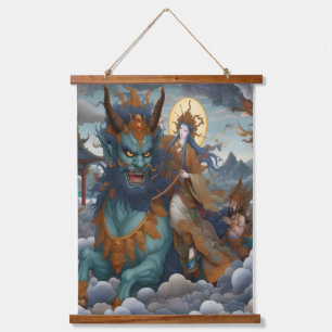 Oni Rider Hanging Tapestry