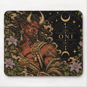 Oni, Starlit Tarot Art Mouse Pad