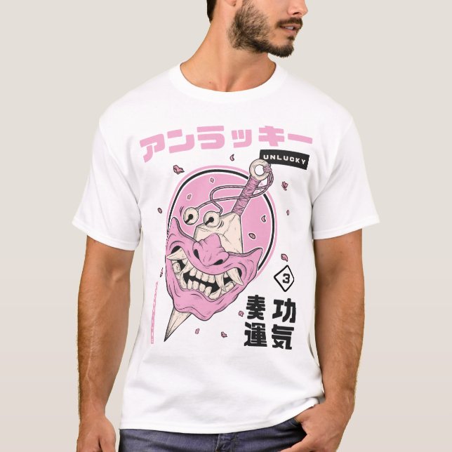 Oni Unlucky T-Shirt (Front)
