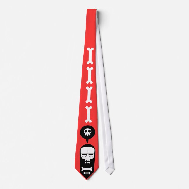 OniBaka Booner Red Tie (Front)