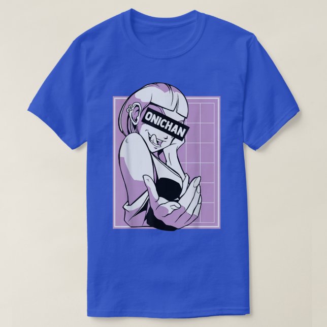 Onichan - Cute Kawaii Anime Girl - Japanese Manga  T-Shirt (Design Front)