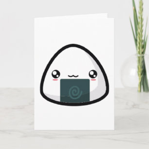 Onigiri Greeting Card
