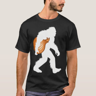 Onion Bigfoot Holding Vegetable Cryptid Cooking Sa T-Shirt