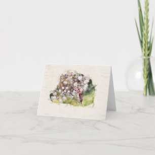 Onion Flower Card