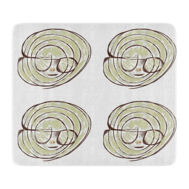 Onion-Head Cutting Board (Front)