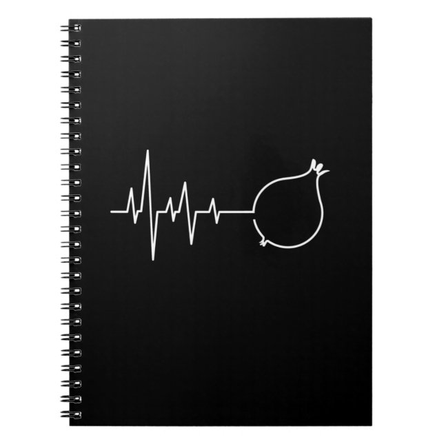 Onion Heartbeat Notebook (Front)