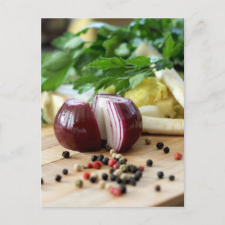 Onion Kitchen Postcard