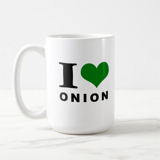 Onion lover coffee mug (Left)