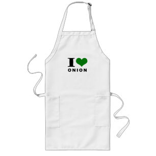 Onion lover long apron