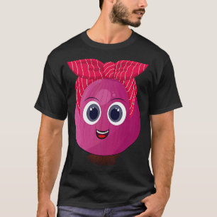 Onion Mum Fruit Vegetable Mothers' Day Gardener T-Shirt
