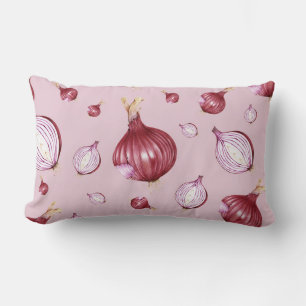 Onion Pattern Lumbar Cushion