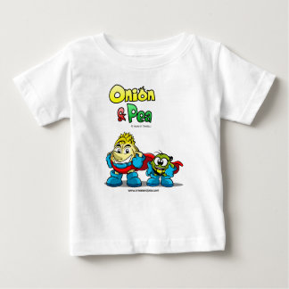 Onion & Pea characters Baby t-shirt. Baby T-Shirt